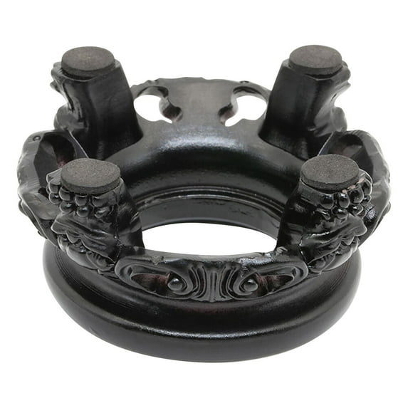 Golf Ball Display Crystal Ball Bracket Hollow Base Office 6.00X6.00X3.30CM Black