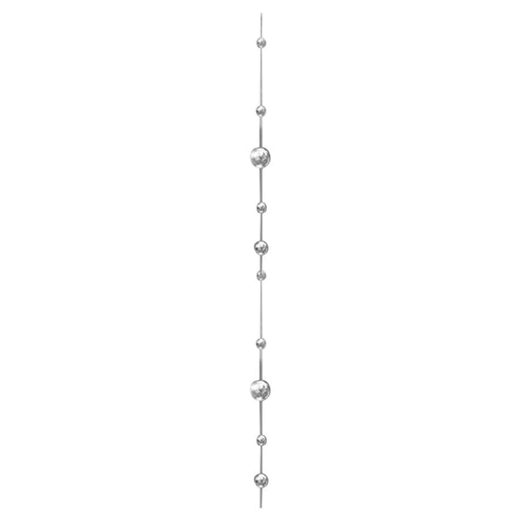 Crystal Beaded Hanging Door Curtain for Entryway Room Divider, Decorative Bead String Screen for Hallway Living Room Bedroom Privacy and Space Partition 43Inch