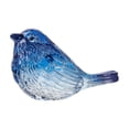thumbnail image 1 of Crystal Bird Figurine Glass Bird Statue 3 Inch Decorative Crystal Accent Blue Handcrafted Bird Ornament for Countertop Entryway Shelf Home Decor Single Pack, 1 of 7