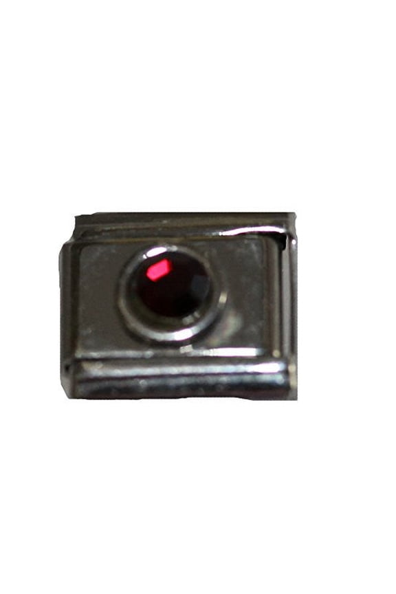 Crystal Birthstone Italian 9mm Charm Link for Bracelet