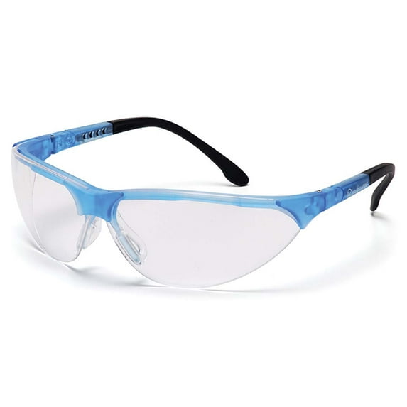 Crystal Blue Frame/Clear Lens