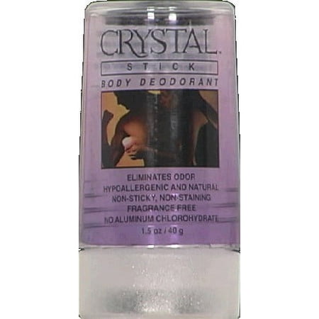 Crystal Body Deodorant - Crystal Mineral Deodorant Stick Travel Size (Pack of 32)