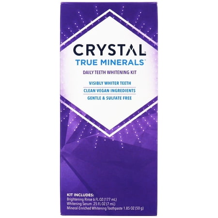 CRYSTAL Daily Teeth Whitening Kit 3 PC