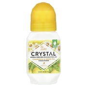 Crystal Body Mineral-Enriched Roll-On, Unisex, Chamomile & Green Tea, 2.25 fl oz