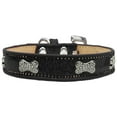 thumbnail image 1 of Crystal Bone Dog Collar, 1 of 2