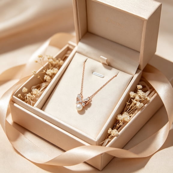 Crystal Bow Choker Necklace, Pendant Jewelry for Women Gifts