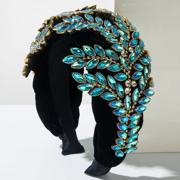 Crystal Bridal Tiara - Rhinestone Wedding Crown Headband With Adjustable Comb For Brides & Special Occasions