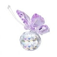 thumbnail image 1 of Crystal Butterfly Collection Figurines Glass Animals Table Decor Paperweight, 1 of 16