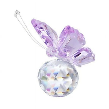 Crystal Butterfly Collection Figurines Glass Animals Table Decor Paperweight