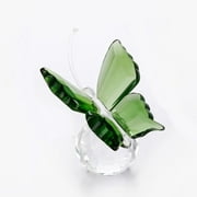 Crystal Butterfly Ornaments Crafts Glass Paperweight Home Wedding Decoration
