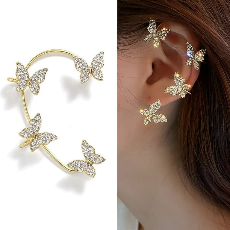 Ear cuff earrings walmart deals