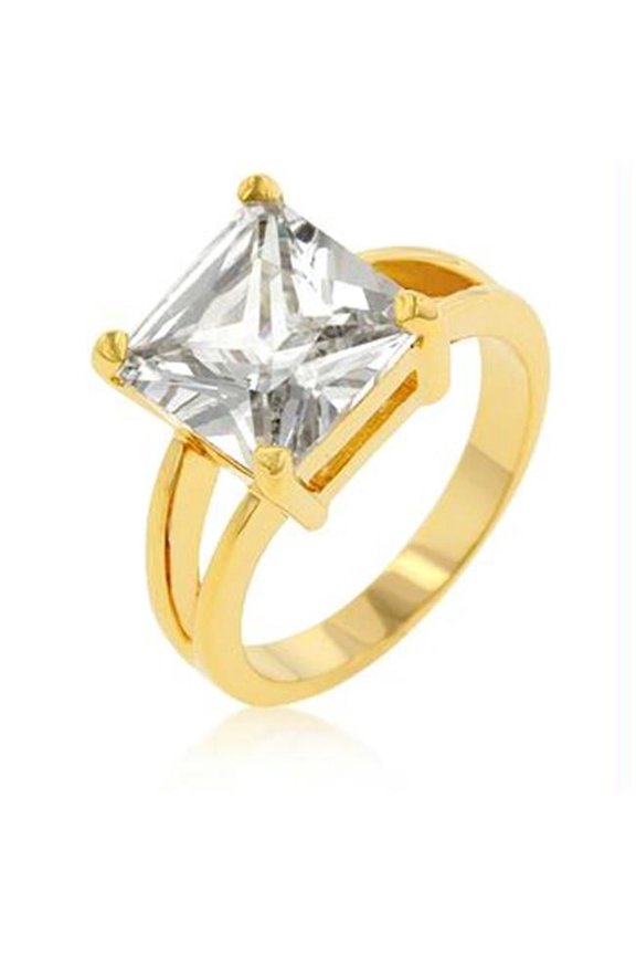 Crystal C'este Di Amore Ring Size 7