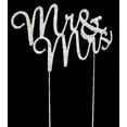 thumbnail image 1 of Crystal Cake Toppers Mr and Mrs Wedding Cake Toppers, 1 of 1
