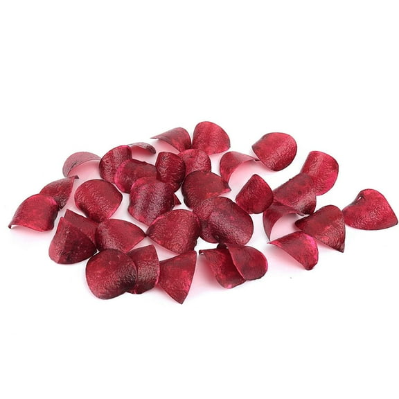 Crystal Candy Edible Red Petals, 1 Jar of 6 Grams
