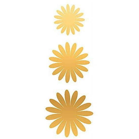 Crystal Candy Make-a-Daisy Wafer-Paper Flower, Gold