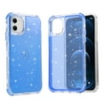 thumbnail image 1 of Crystal Case for iPhone 11 Pro Case Glitter Cute Sparkly Shiny Bling Sparkle Phone Cases,Four Corner Protection,Thin Slim Fit Soft TPU Bumper Shockproof Rubber Cover for Women Girls Girly,Blue, 1 of 9