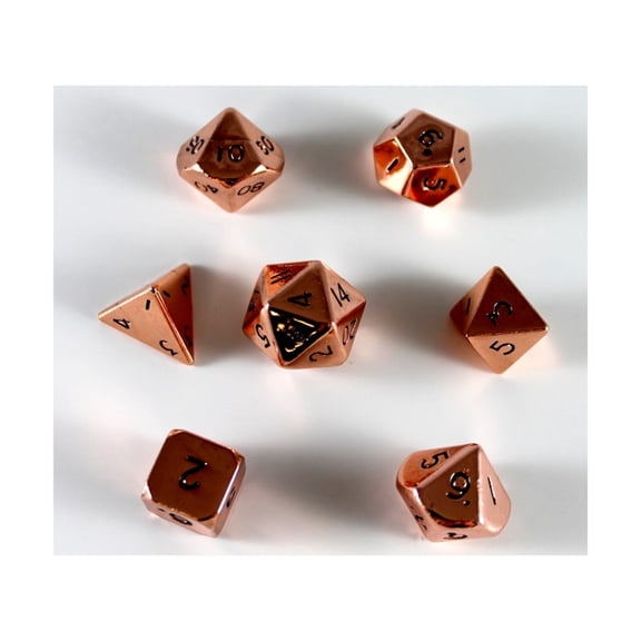 Crystal Caste Poly Set Copper 16mm (7) New
