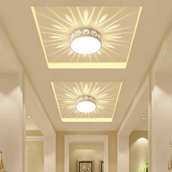 Crystal Ceiling Light, Modern Corridor Lights Balcony Porch Lights Entrance Lights Modern And Crystal Lights Light In The Bedroom Ceiling Lights for Kitchen Clearance