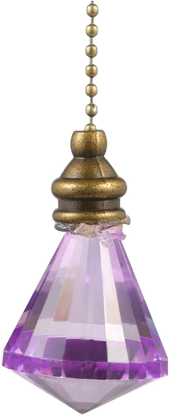 Crystal Ceiling Light Pull Chain Crystal Pendant Lamp Decorative Ball