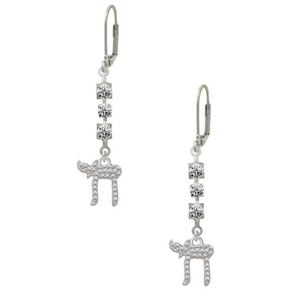 Crystal Chai Crystal Madison Leverback Earrings
