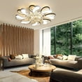 thumbnail image 1 of Crystal Chandelier Modern Pendant Lamp LED Ceiling Light Flush Mount Fixture Modern Luxury LED K9 Crystal Ceiling Lamps Pendant Light Living Room Chandelier Ceiling Light Modern Indoor Chandelier, 1 of 9