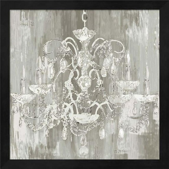 Crystal Chandelier by Aimee Wilson, Framed Wall Art, 13.25W x 13.25H