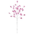 thumbnail image 1 of Crystal Christmas Tree Picks, 1 Pack 13inch Pink Acrylic Branch Stems with Decorative Berries, Christmas Picks for Tree, Wreath, Garland, Centerpiece and Vase Decor, 1 of 1