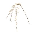 thumbnail image 1 of Crystal Christmas Tree Picks with Pearl and Acrylic Flower, Set of 3, Gold Wire Hobby, for Wedding and Party Table Decor, Artificial Flower Stems, 1 of 3