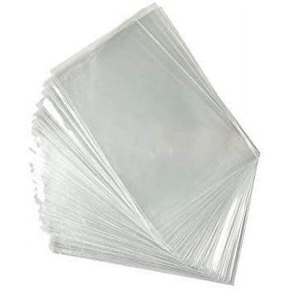 Crystal Clear 11" x 14" Cello/Cellophane Bags - Flat - 50 Bags - Party/Wedding Favors - Gift Basket Supplies