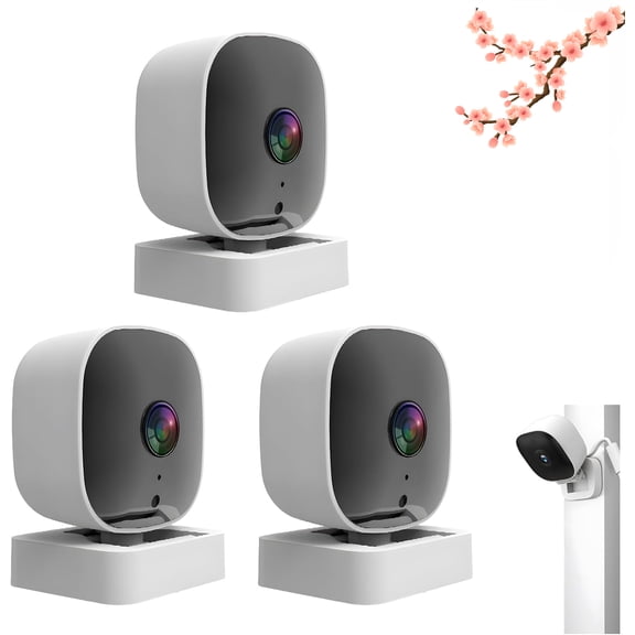 Crystal-Clear 2K Security Camera with Color Night Vision, 24/7 Recording & Smart Alerts, 2.4G WiFi Indoor HD Camera for Home Yard Garden Farm, Easy Install (3 Pcs)
