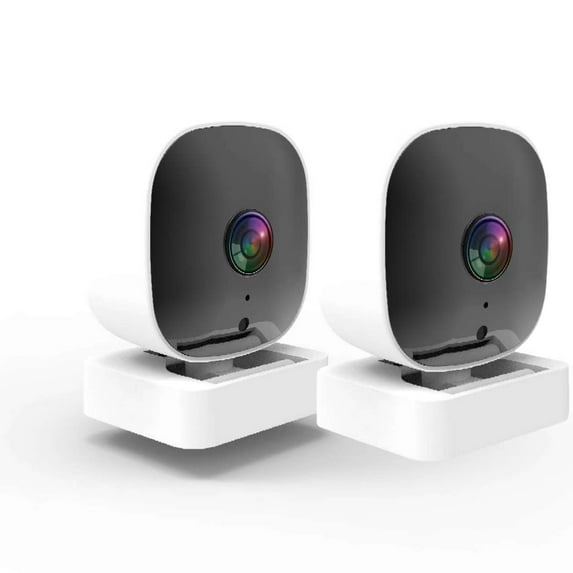 Crystal-Clear 2k Security Camera Color Night Vision, 24/7 Recording & Smart Alerts, Two-Way Audio Respond in Real Time, Easy Install, 2.4g WiFi Hd Camera, 360° Panoramic, for Yard, Garden, Farm (2pc)