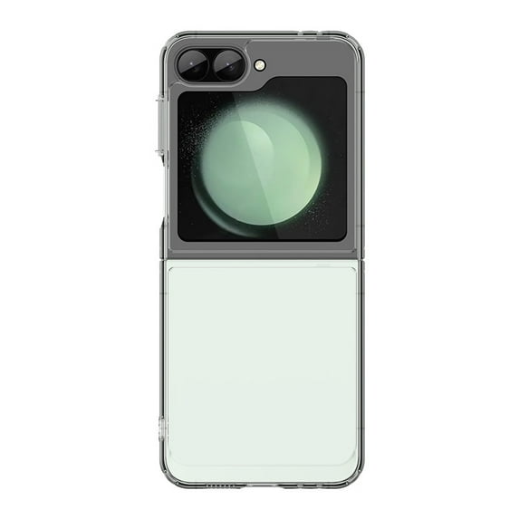 Crystal Clear Case for Samsung Galaxy Z Flip 6, Back Shockproof Dustproof Scratch Resistant Protective Phone Case Protective Cover for Samsung Galaxy Z Flip 6