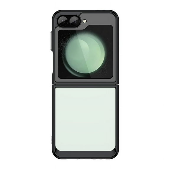 Crystal Clear Case for Samsung Galaxy Z Flip 6, Back Shockproof Dustproof Scratch Resistant Protective Phone Case Protective Cover for Samsung Galaxy Z Flip 6