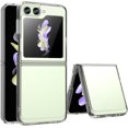 thumbnail image 1 of Crystal Clear Case for Samsung Galaxy Z Flip5 5G 2023,Slim Thin Soft TPU Bumper & Hard PC Back Shockproof Scratch Resistant Protective Phone Case for Samsung Galaxy Z Flip5 (Clear), 1 of 8