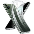 thumbnail image 1 of Crystal Clear Case for iPhone 11 Pro Max, [Not Yellowing] [Camera Protection] [Military Grade Drop Tested] Shockproof Protective Phone Case Soft Silicone Slim Cover, 6.5 inch, Transparent, 1 of 17