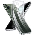 thumbnail image 1 of Crystal Clear Case for iPhone 11 Pro, [Not Yellowing] [Camera Protection] [Military Grade Drop Tested] Transparent Shockproof Protective Phone Case Soft Silicone Slim Cover, 5.8", Transparent, 1 of 8