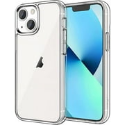 Crystal Clear Case for iPhone 14 Plus 6.7 Inch, Full Body Durable Protective Case Compatible Wireless Charging Hybrid Rugged Shockproof Transparent Cover for Apple iPhone 14 Plus 6.7 Inch