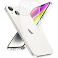 thumbnail image 1 of Crystal Clear Case for iPhone 14 Plus, [Not Yellowing] [Camera Protection] [Military Grade Drop Tested] Shockproof Protective Phone Case Soft Silicone Slim Cover, 6.7 inch, Transparente, 1 of 15