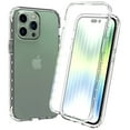 thumbnail image 1 of Crystal Clear Case for iPhone 14 Pro Max, Gradient Design with Built-in Screen Protector Shockproof Anti-Yellowing Case for iPhone 14 Pro Max, Military Grade Protection Phone Cover, Clear, 1 of 6