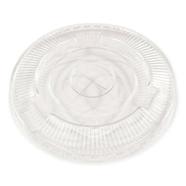 Crystal-Clear Cold Cup Straw-Slot Lids, Fits 9 oz Squat/12 oz PET Cups, 100/Pack Crystal-Clear Cold Cup Straw-Slot Lids, Fits 9 oz Squat/12 oz PET Cups, 100/Pack