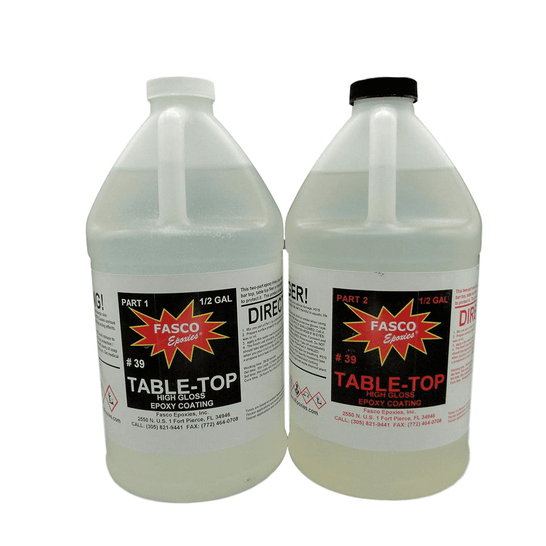 Clear Floral Epoxy Resin & Hardener - 1 Liter - LO Florist Supplies