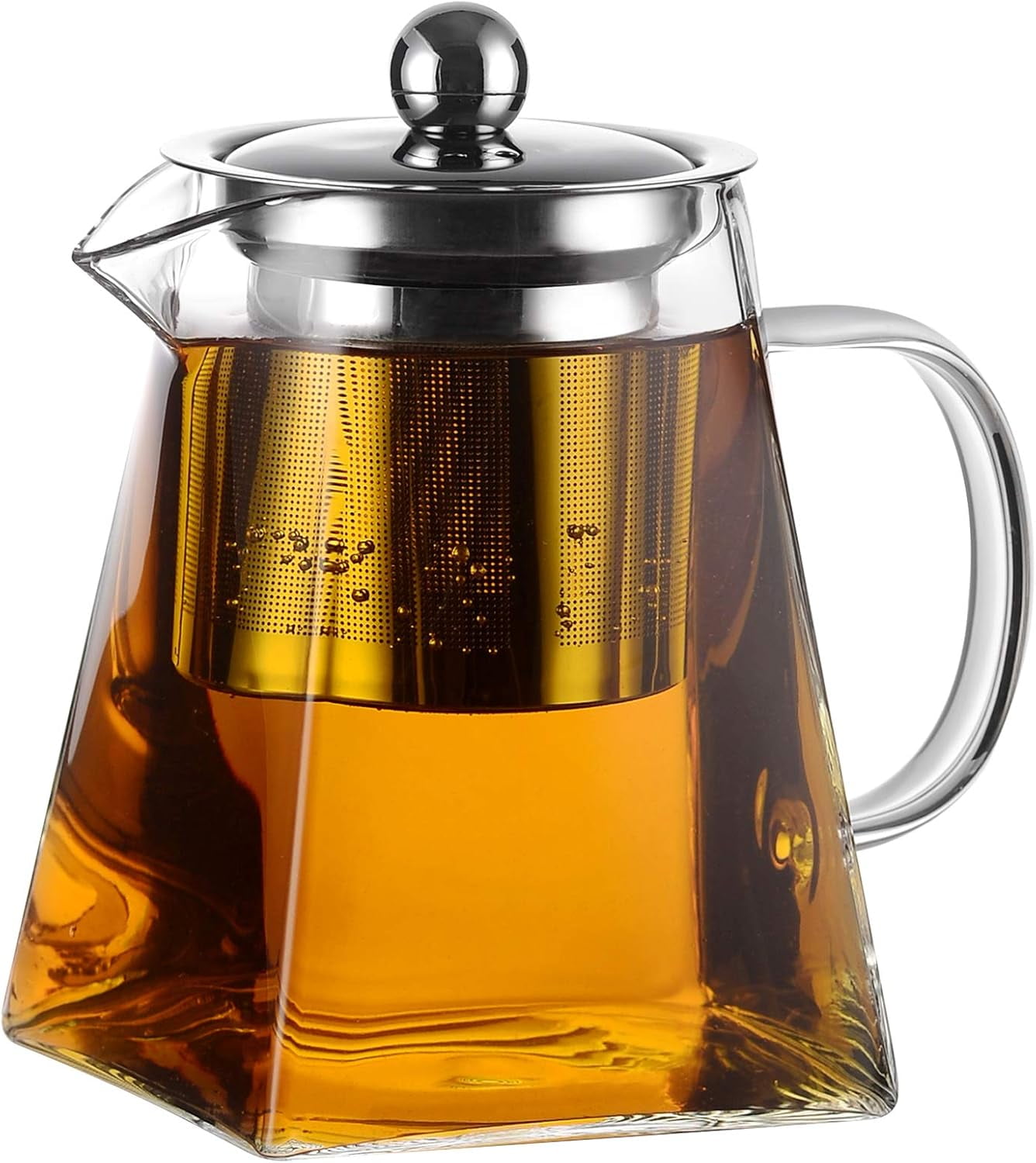 Elegant Borosilicate Glass Tea Kettle Images