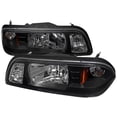 thumbnail image 1 of Crystal Clear Headlights (Black Housing/Clear Lens) Made for and Compatible with 1987-1993 Ford Mustang, 1 of 9