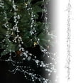 thumbnail image 1 of Clear Icicle Christmas Ornaments with Pearl Strings, Shatterproof Holiday Decor for Tree, Wedding and Party Decoration, Elegant Winter Home and Garden Decorations, 1 of 5