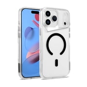 Crystal Clear MagSafe Case with Color Trim for iPhone 17 Pro Max - Black