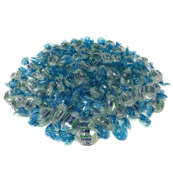 Crystal Clear Mints, 1.5 lb – Individually Wrapped After Dinner Mint Hard Candies – Classic Refreshing Candy