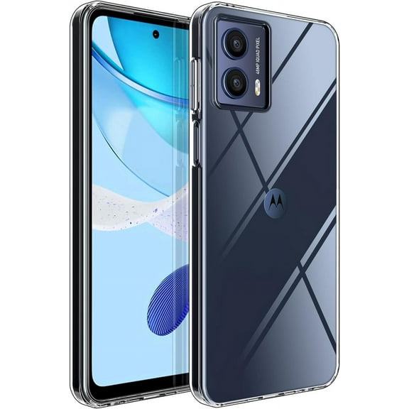 Crystal Clear Moto G 5G 2023 Case.Soft Slim Fit Transparent Plastic TPU Protective Silicone Cover Phone Cases for Moto G 5G 2023 [Slim Thin & Comfort Grip] [Shockproof]