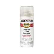 Crystal Clear, Rust-Oleum Stops Rust Protective Enamel Gloss Spray Paint-7701830, 12 oz