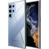 Crystal Clear Samsung Galaxy S22 Ultra Case.Soft Slim Fit Transparent Plastic TPU Protective Silicone Cover Phone Case for Samasung S22 Ultra [Slim Thin & Comfort Grip] [Shockproof]