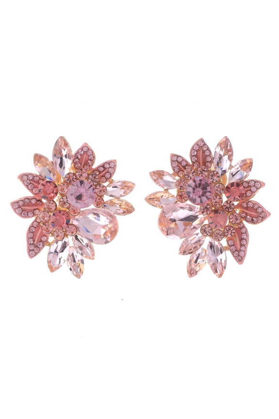 Crystal Clip-On Earrings